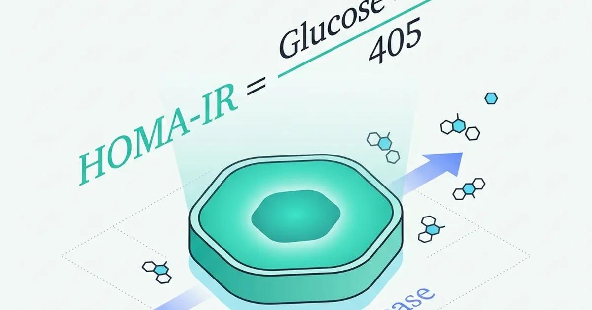 HOMA-IR Explained: How a 1985 Equation Detects Insulin Resistance Years Before Diabetes